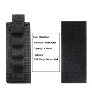 Ammo belt, buttstock ammo holder