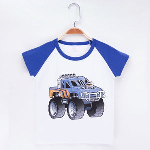 Kids T-shirt Monster 4x4