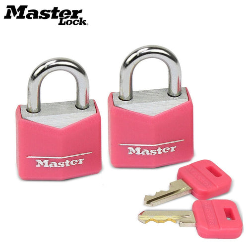 2 Master Lock (4 colours available)
