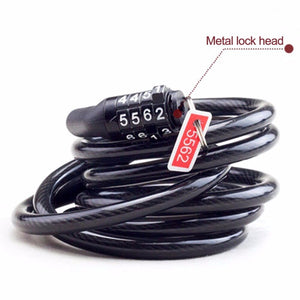 Universal Cable Combination Lock