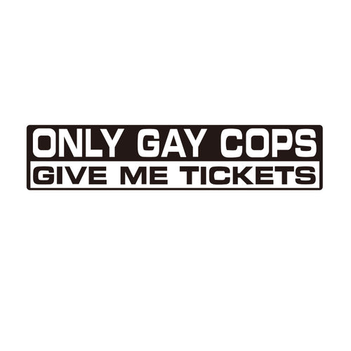 GAY COPS sticker
