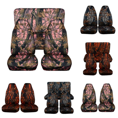 Camouflage Car Seat Covers