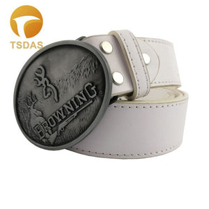 Browning Hunting Oval Belt Buckle