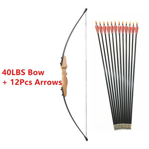 30/40LBS Straight Bow