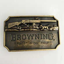 Load image into Gallery viewer, Browning Hunting Belt Buckle Bronze